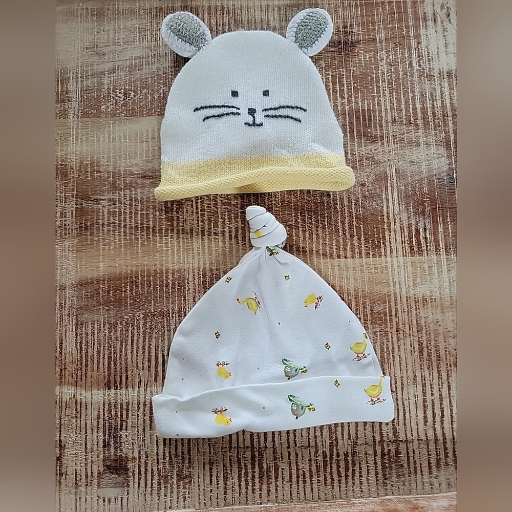 Gap Baby Gap Animal Themed‎ Unisex 0-3 Month Hats